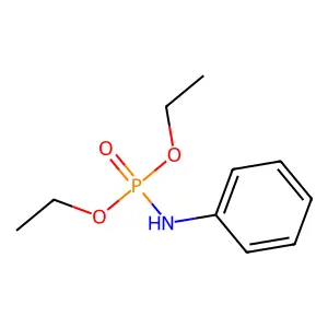 苯基磷酸酰胺二乙酯 structure
