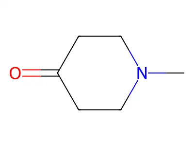 1-甲基-4-哌啶酮 structure
