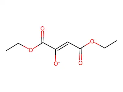 Diethyl 2-oxobutanedioate ion structure