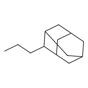 2-Propyladamantane structure