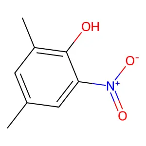 Phenol, 2,4-dimethyl-6-nitro- structure