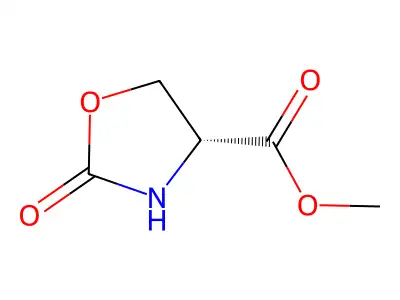 (R)-Methyl 2-oxooxazolidine-4-carboxylate structure
