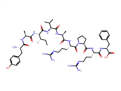 Peptide tyrosine phenylalanine structure