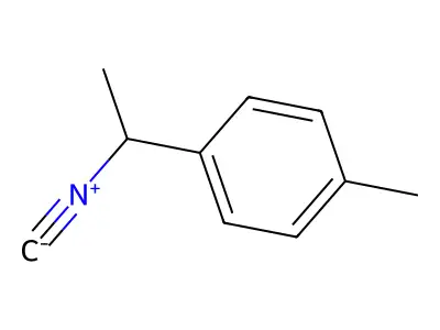 1-(1-Isocyanoethyl)-4-methylbenzene structure