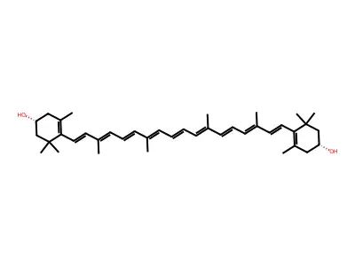 玉米黃素 structure