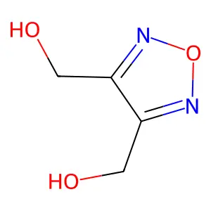 1,2,5-Oxadiazole-3,4-dimethanol structure