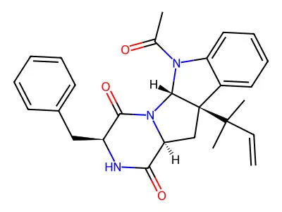 Rugulosuvine B structure