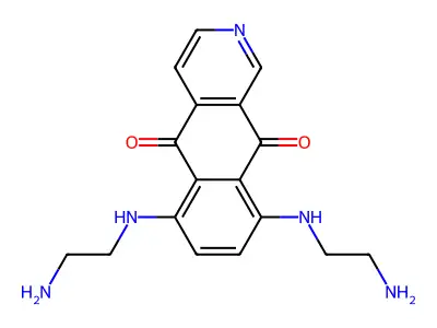 Pixantrone dimaleate structure