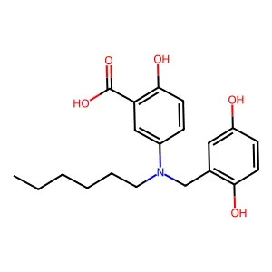 Lavendustin C6 structure