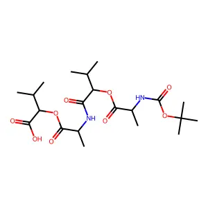 Boc-(Ala-Hmb)2-OH structure