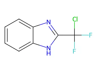 2-(Chlorodifluoromethyl)-1H-benzimidazole structure