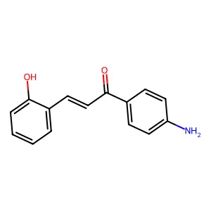 2-Propen-1-one, 1-(4-aminophenyl)-3-(2-hydroxyphenyl)- structure