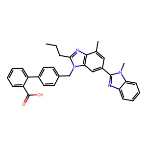 替米沙坦 structure