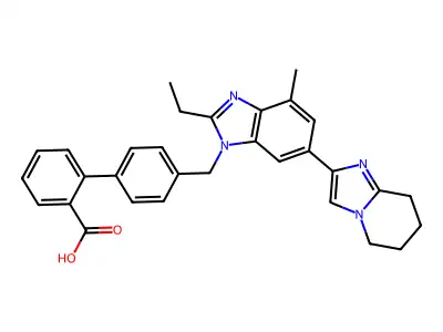 Pomisartan structure