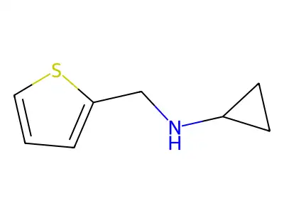 Cyclopropyl-thiophen-2-ylmethyl-amine structure