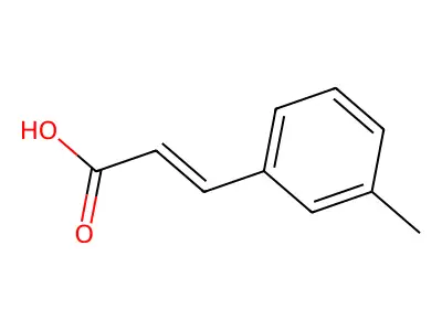 3-Methylcinnamic acid structure