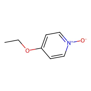 4-Ethoxypyridine n-oxide structure