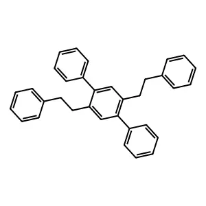 p-Terphenyl, 2',5'-diphenethyl- structure