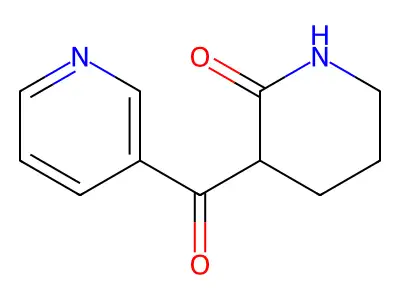 3-(Pyridine-3-carbonyl)piperidin-2-one structure