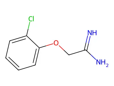 2-(2-Chlorophenoxy)ethanimidamide structure