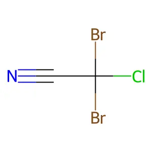 Dibromochloroacetonitrile structure