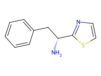 α-(苯甲基)-2-噻唑甲胺 structure