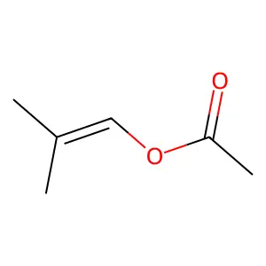 1,1-Dimethyl-2-acetoxyethylene structure