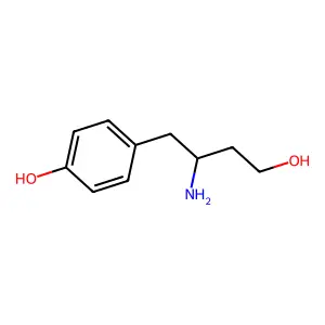 4-(2-Amino-4-hydroxybutyl)phenol structure
