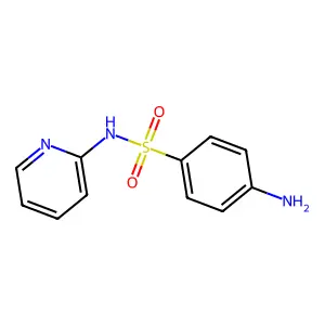 磺胺吡啶 structure