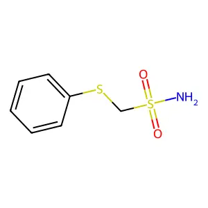 Phenylsulfanylmethanesulfonamide structure