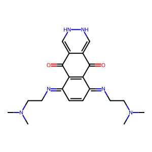6,9-Bis((2-(dimethylamino)ethyl)amino)benzo[g]phthalazine-5,10-dione structure