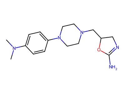 4,5-dihydro-5-((4-(4-2-oxazolamine structure