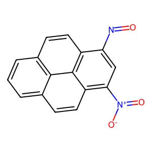 1-Nitro-3-nitrosopyrene structure