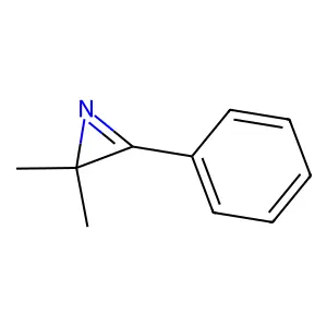 2,2-Dimethyl-3-phenyl-2H-azirene structure