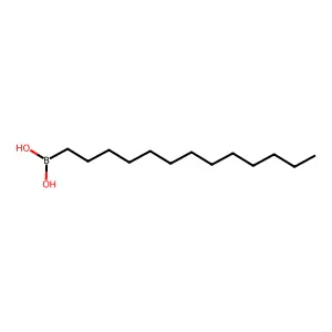 十三烷基硼酸 structure