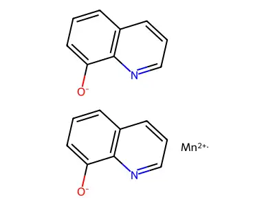 Manganese oxyquinolate structure