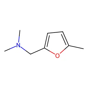 2-N,N-dimethylaminomethyl-5-methylfuran structure
