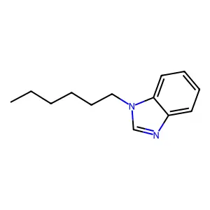 1-Hexylbenzimidazole structure