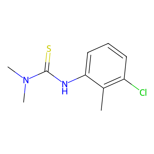 3-(3-Chloro-2-methylphenyl)-1,1-dimethylthiourea structure