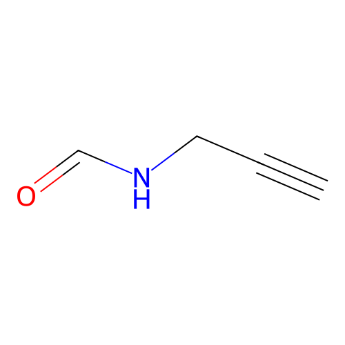 N-(prop-2-yn-1-yl)formamide structure