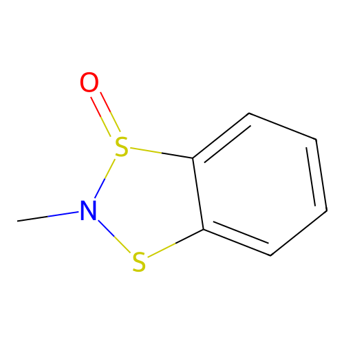 2-Methyl-1$l^{4},3,2-benzodithiazole 1-oxide structure