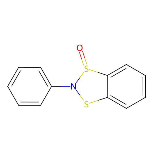 2-Phenyl-1$l^{4},3,2-benzodithiazole 1-oxide structure