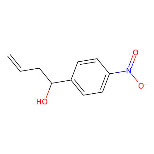 1-(4-Nitrophenyl)-3-buten-1-ol structure