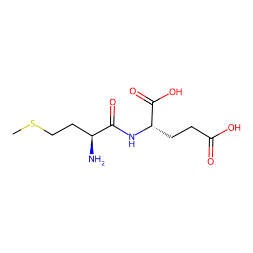 Methionylglutamic acid structure