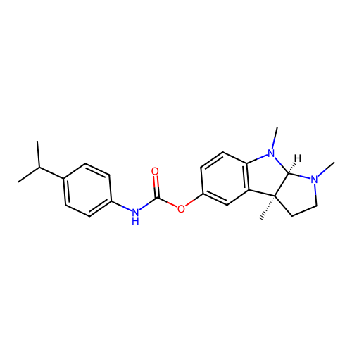 (-)-Cymserine structure