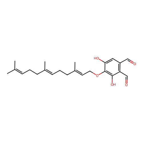 Asperugin B structure