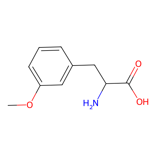 2-Amino-3-(3-methoxyphenyl)propanoic acid structure