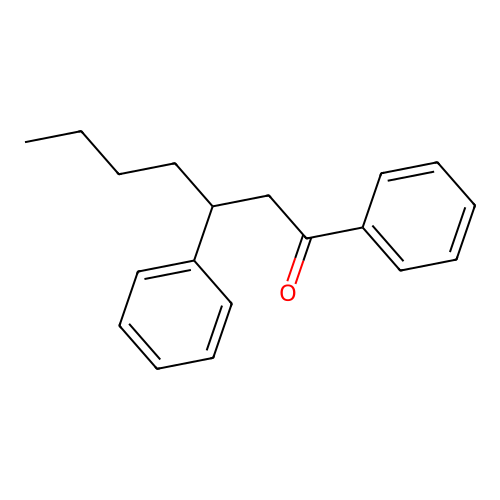 1-Heptanone, 1,3-diphenyl- structure