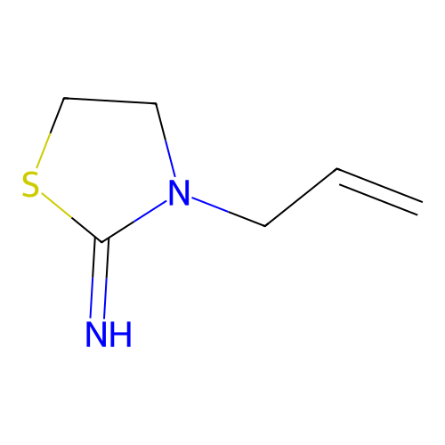 3-Allyl-1,3-thiazolidin-2-imine structure