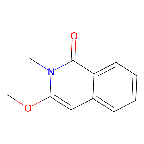 3-Methoxy-2-methylisoquinolin-1-one structure